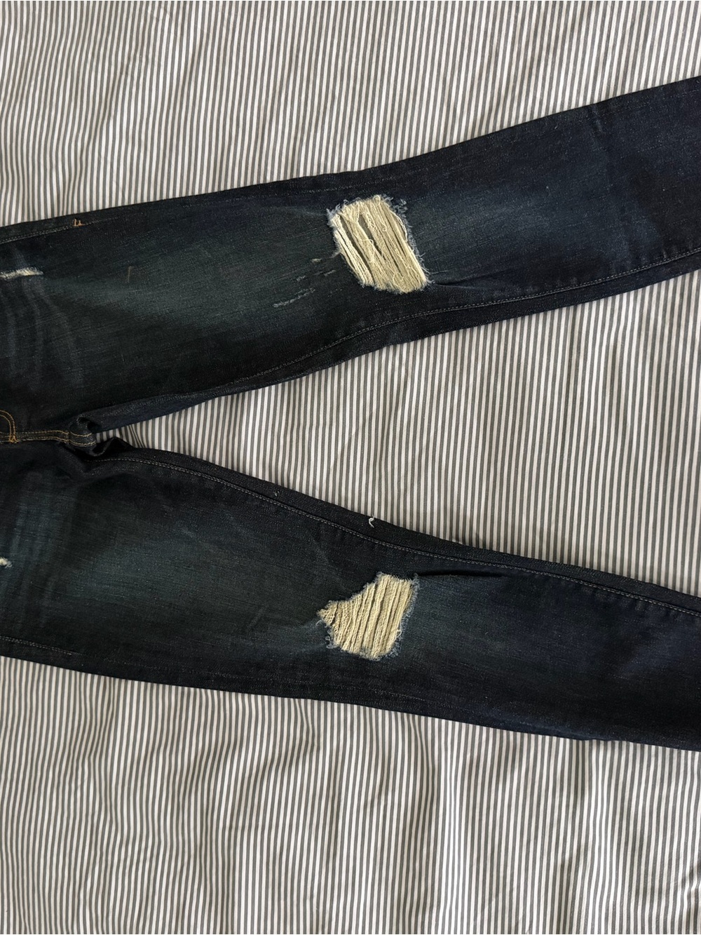 Frame Denim Women's Skinny Jeans in Dark Indigo